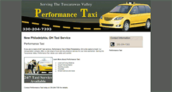 Desktop Screenshot of performancetaxi.com